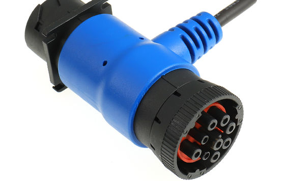 واجب ثقيل J1939 ذكر إلى أنثى تمديد كابل OBD لتركيب بوابة السيارة