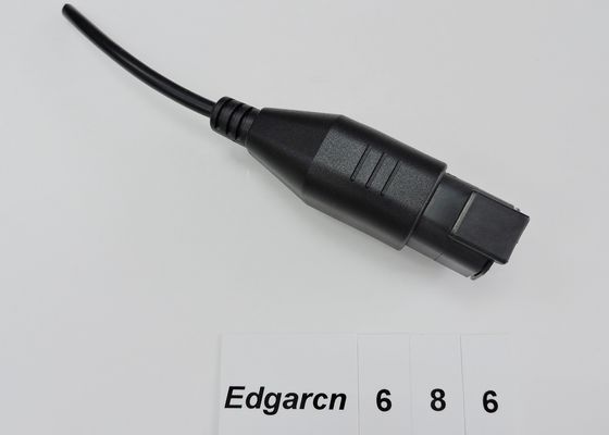 Dutsch 4 Pos Dt04-3S على مجموعة الكابلات المقولبة أحادية الطرف مقاومة للماء