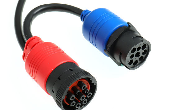 مجموعة تسخير الأسلاك الحمراء 24awg مع خدمات تصنيع المعدات الأصلية / تصنيع التصميم الشخصي للسيارات