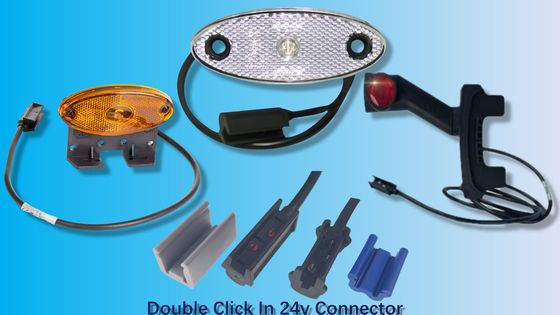 رابط Quick Click-In Overmold لمصابيح الإفراج عن علامة واحدة مع مواصفات كابل محسّنة