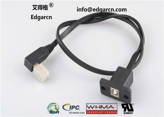 بيانات مخصصة كابل اتصال الطباعة / محول سلك USB ب نوع لنوع USB ب