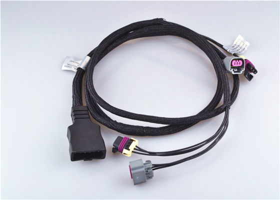 كبل رابط OBD2 المعتمد من Ul على كابلات اتصالات ملفوفة ملفوفة