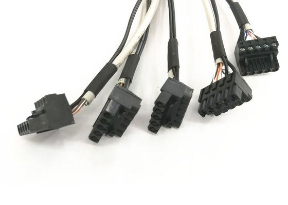 حق زاوية صناعي الأسلاك ظفيرة Dc سلك الطاقة Cat5e Utp 26awg / 4p Gy Jacket