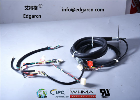 أسود / أحمر Edgarcn لعبة آلة تسخير 24 - 18awg مع Oem Odm خدمة