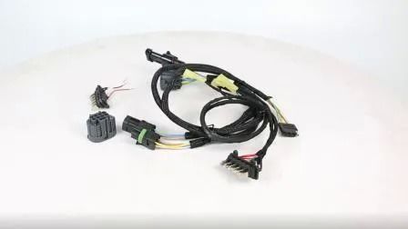 IATF16949 Certified Engine Wiring Harness with PA66 Material for 12V/24V Automotive Applications