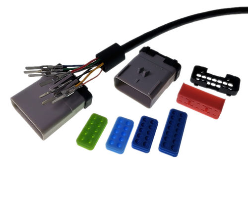 FCI Apex 2.8mm لوحة العدادات وكابل موصلات قمرة القيادة يجمع تسخير الأسلاك الكهربائية من أجل Customoizd